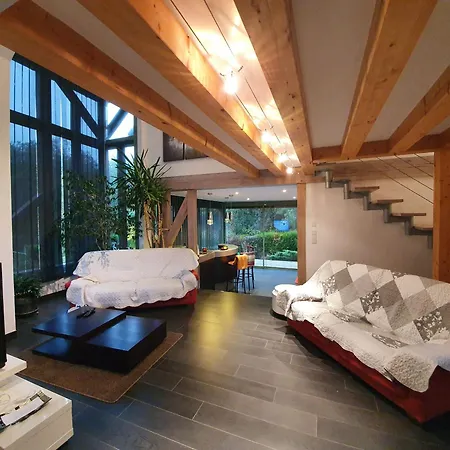 بيت للعطل De Charme Avec Et Cheminee, Pres Du Mans, 7 Chambres, Wifi, En Bord De Foret De Vibraye - Fr-1-410-308