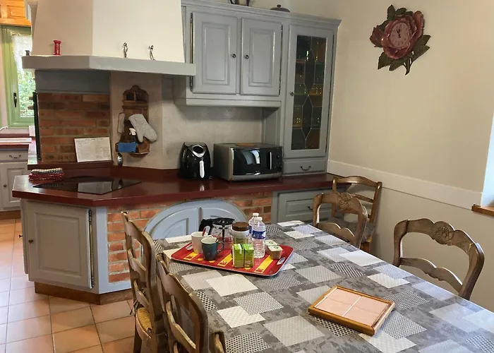 De Charme Avec Et Cheminee, Pres Du Mans, 7 Chambres, Wifi, En Bord De Foret De Vibraye - Fr-1-410-308 * Dollon