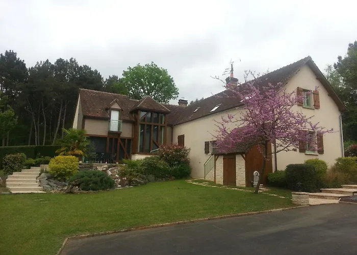 De Charme Avec Et Cheminee, Pres Du Mans, 7 Chambres, Wifi, En Bord De Foret De Vibraye - Fr-1-410-308